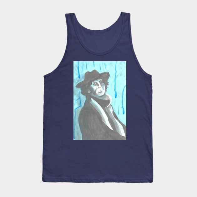 The Doctor painted Tank Top by Blaze_Belushi